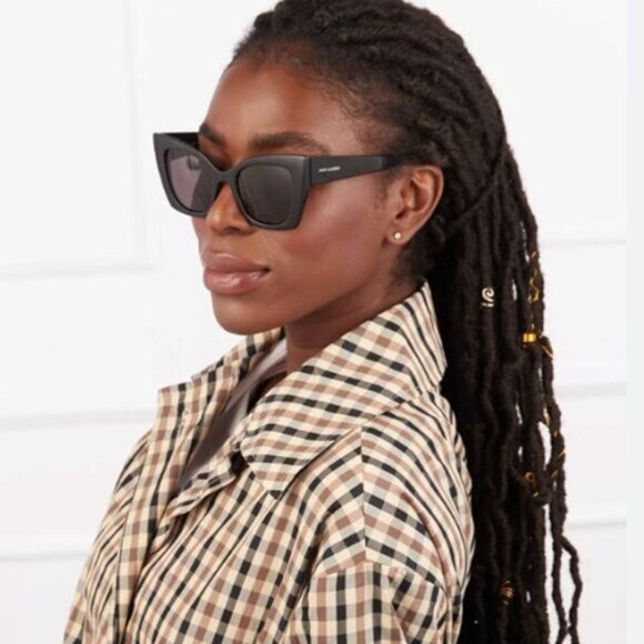 Final Price! Saint Laurent SL552 001 Black Sunglasses - Picture 9 of 12